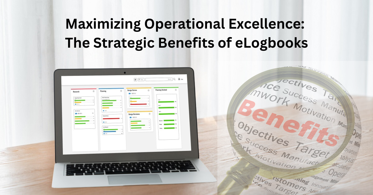 Benefits of Using eLogbooks in Manufacturing
